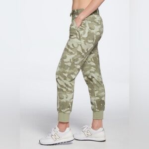 CALIA Women's Journey Knit Jogger, Size: XS, Color: Soft Camo Sage